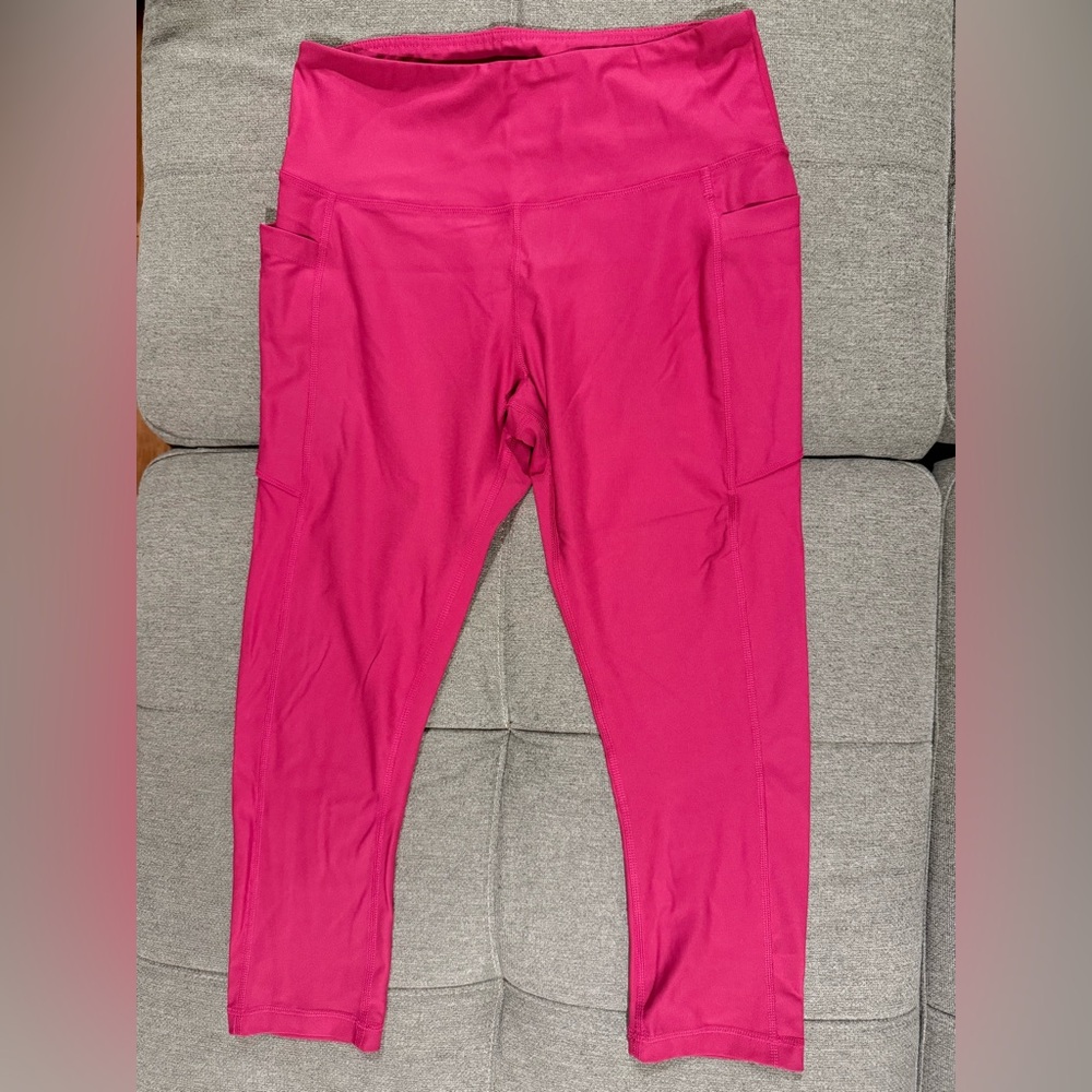 Pink Leggings with pockets